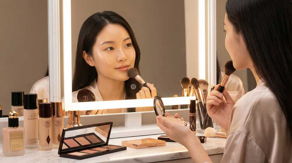 国产自拍美妆教程视频